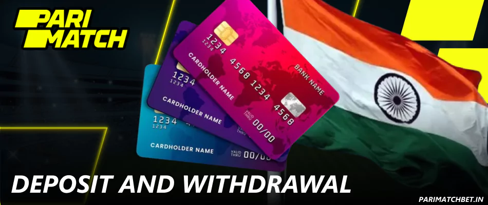 Deposit and withdrawal rules at Parimatch India