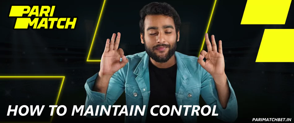 Tips on maintaining control while gambling on Parimatch India