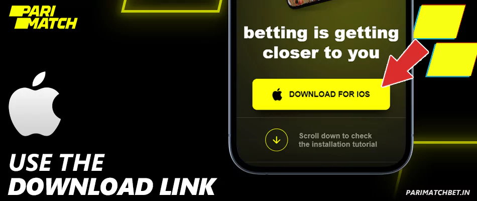 Use the download link to get the setup Parimatch file