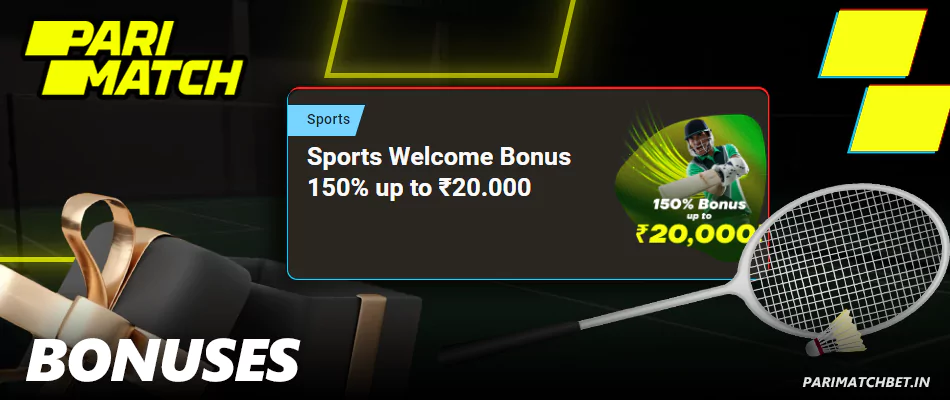 Parimatch Bonuses for Badminton Betting