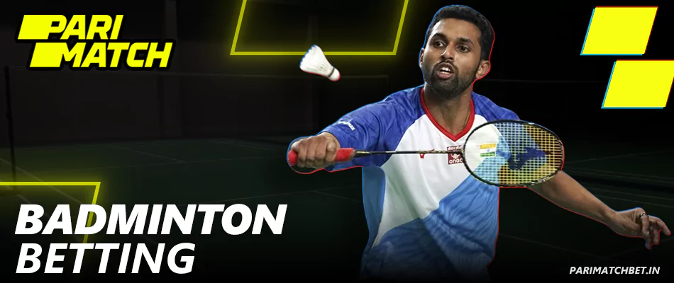 Badminton betting at Parimatch India
