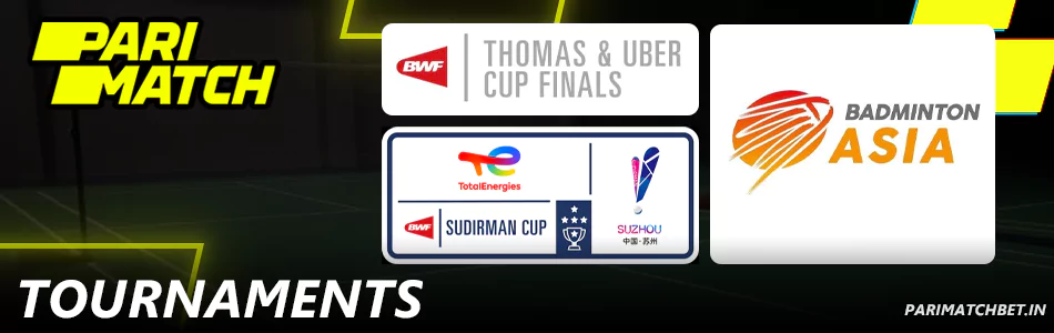 Badminton Tournaments and Events at Parimatch