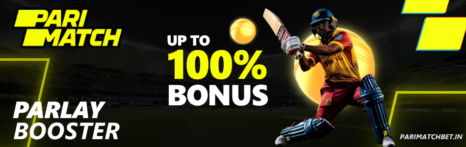 Parimatch India Parlay booster bonus