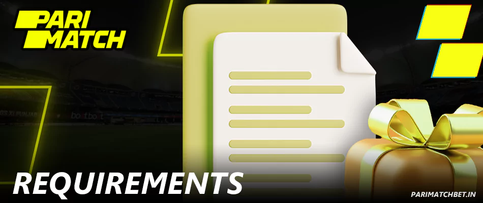 Requirements for using bonuses on Parimatch