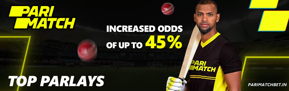Parimatch India Top Parlay bonus
