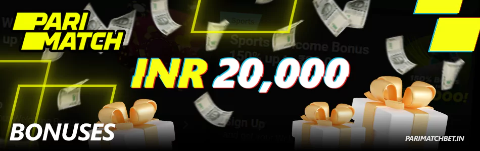 Welcome bonus for CS 2 players at Parimatch India