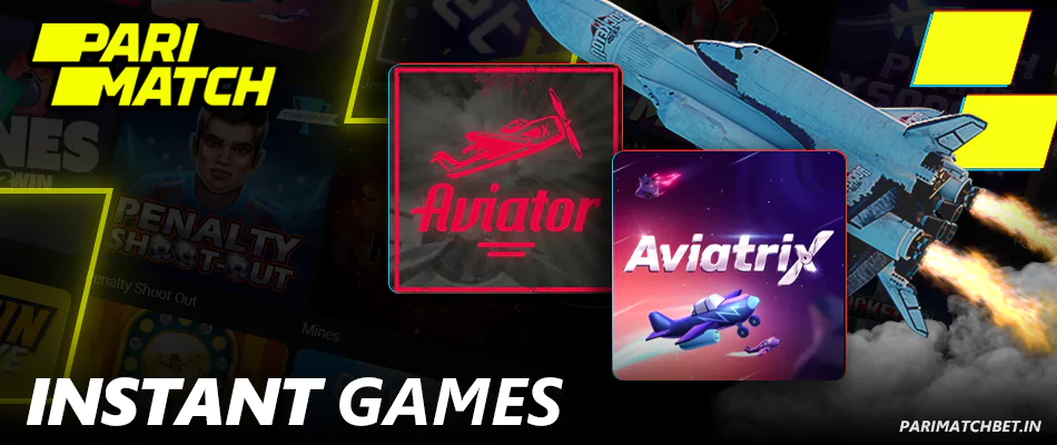 Parimatch Instant Games in India