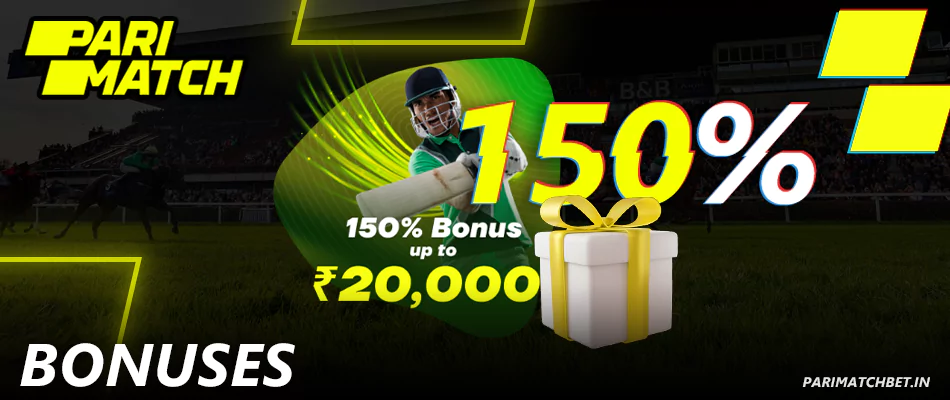 Parimatch bonuses for Horse Racing betting in India