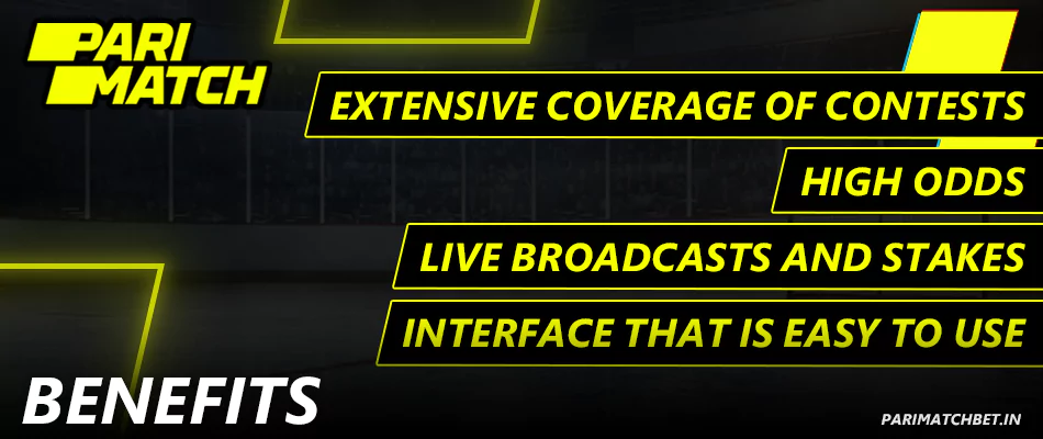 Main features of Ice Hockey betting at Parimatch India