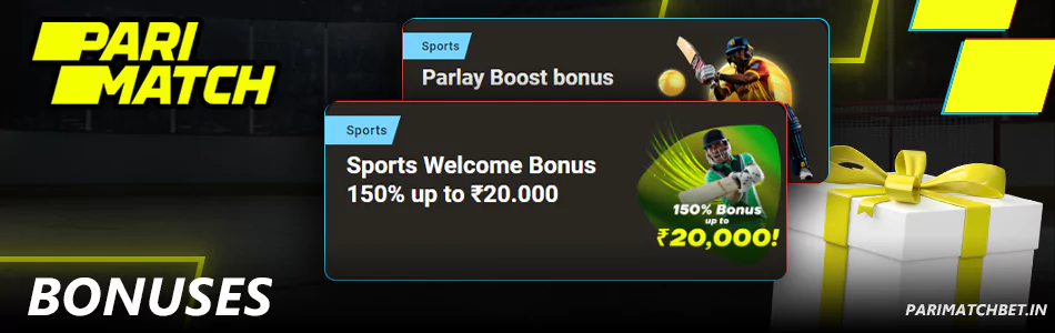 Parimatch bonuses for Ice Hockey betting in India