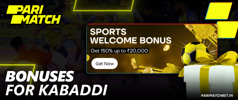 Parimatch Bonuses for Kabaddi Betting
