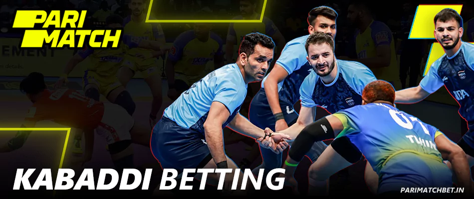 Kabaddi betting at Parimatch India