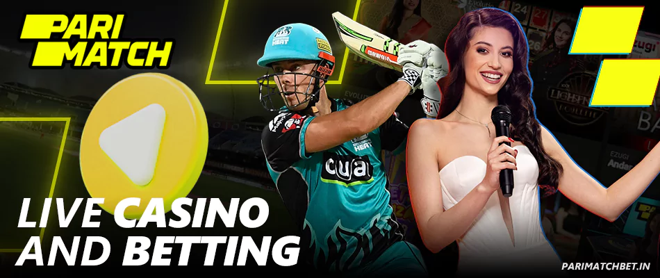 Parimatch Live Casino and Betting for Indians