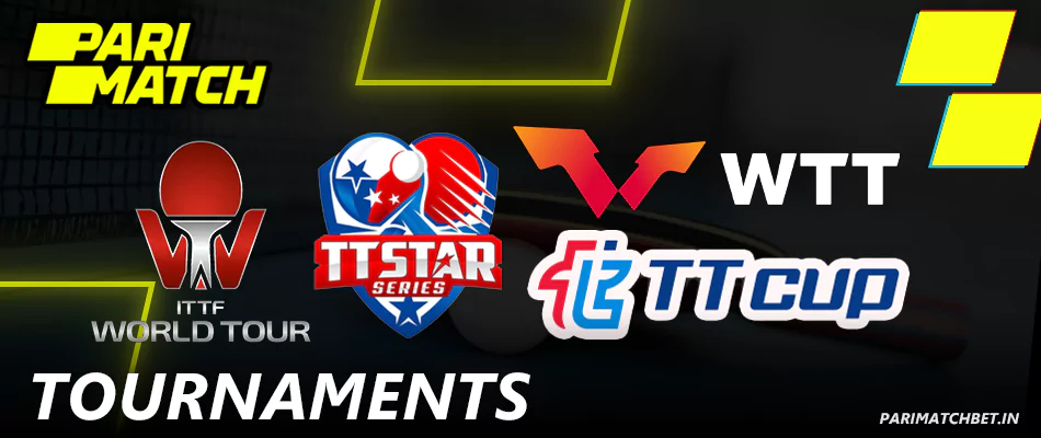 Table Tennis Tournaments and Events at Parimatch