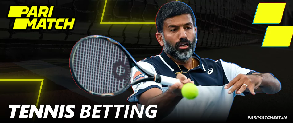 Tennis betting at Parimatch India