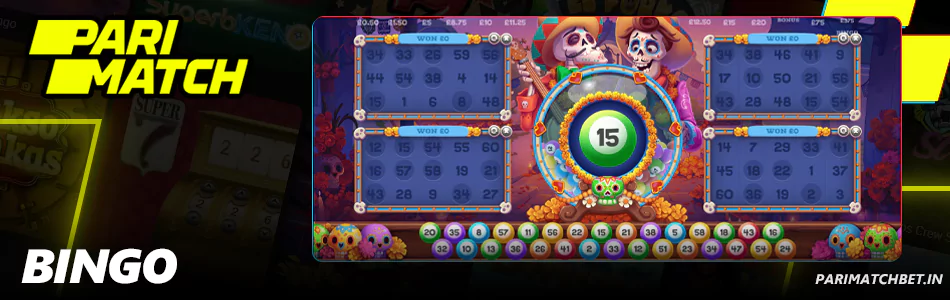 Bingo games at Parimatch