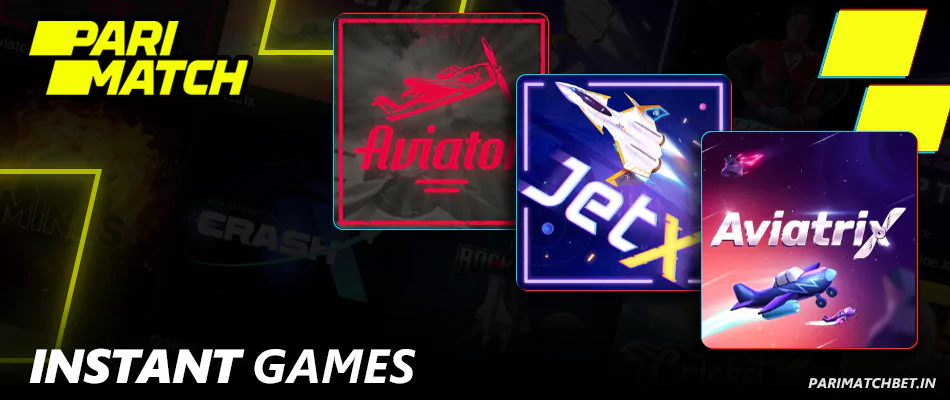 Parimatch Instant Games