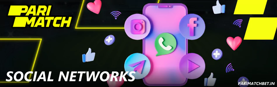 Follow Parimatch India on social media