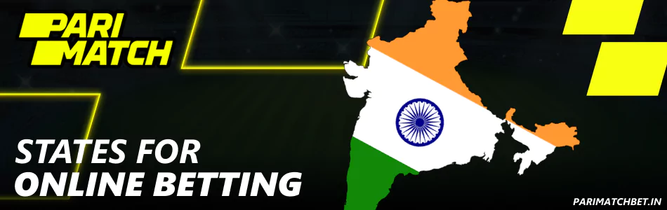The states in India where it is allowed to use Parimatch