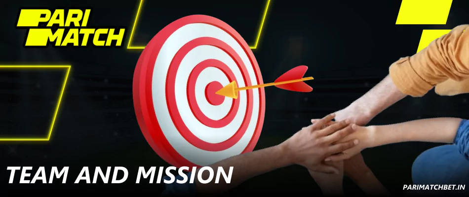 Parimatch company mission and team