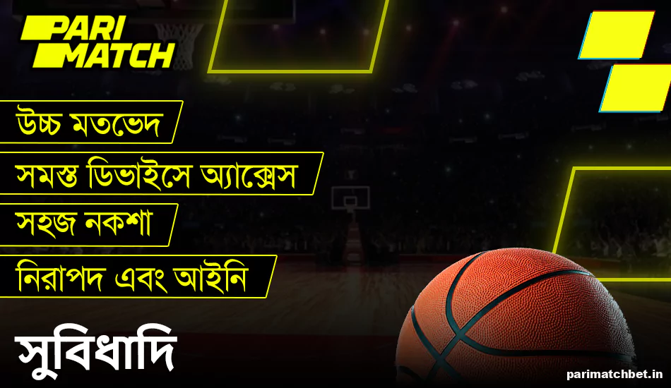 Parimatch এ বাস্কেটবল বাজির সুবিধা